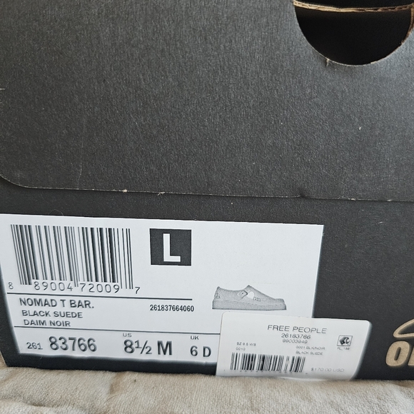 Clarks Originals Nomad T Bar Black Suede Size 8.5 - Picture 9 of 12